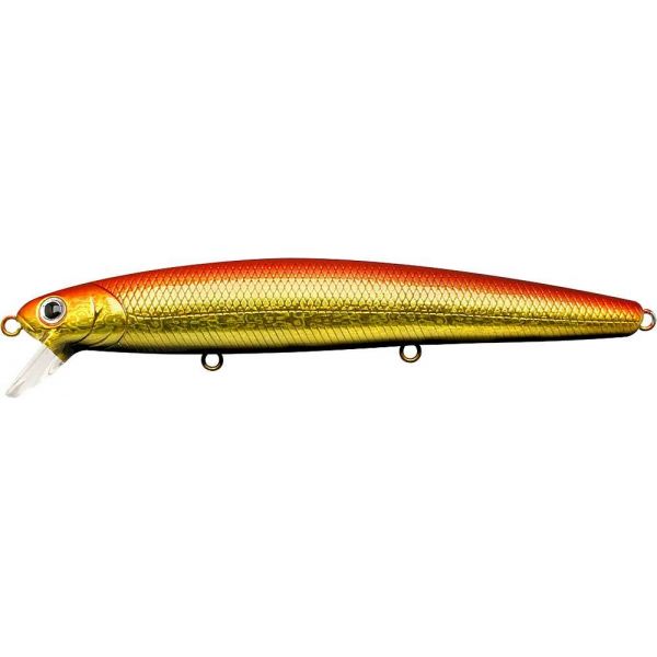 Lucky Craft CIF Flash Minnow 110SP Jerkbait - RED Golden Black