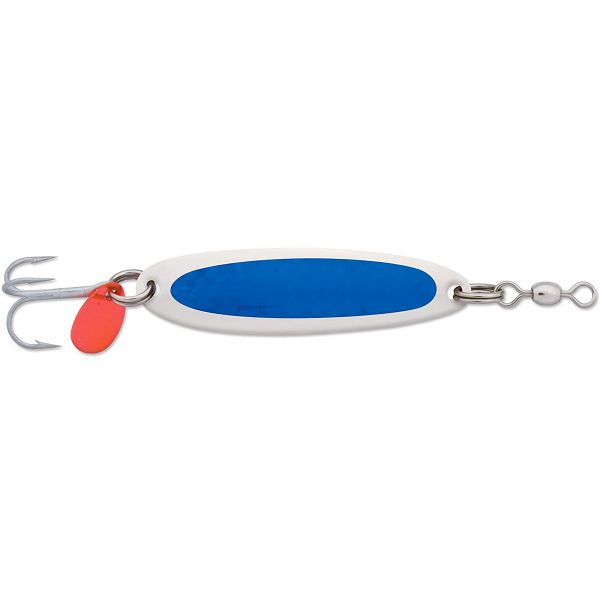 Luhr Jensen Krocodile Spoon - 3/8 oz. - Chrome/Blue Prism-Lite