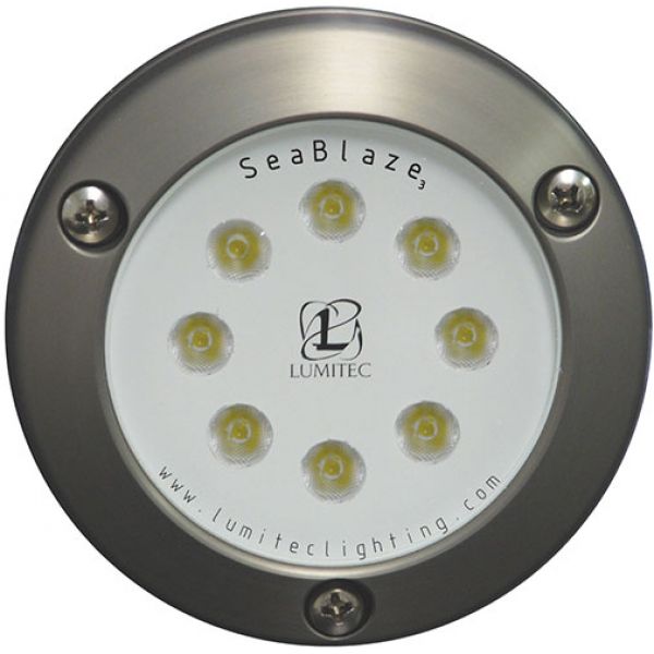 Lumitec 101055 SeaBlaze3 Underwater Light - White