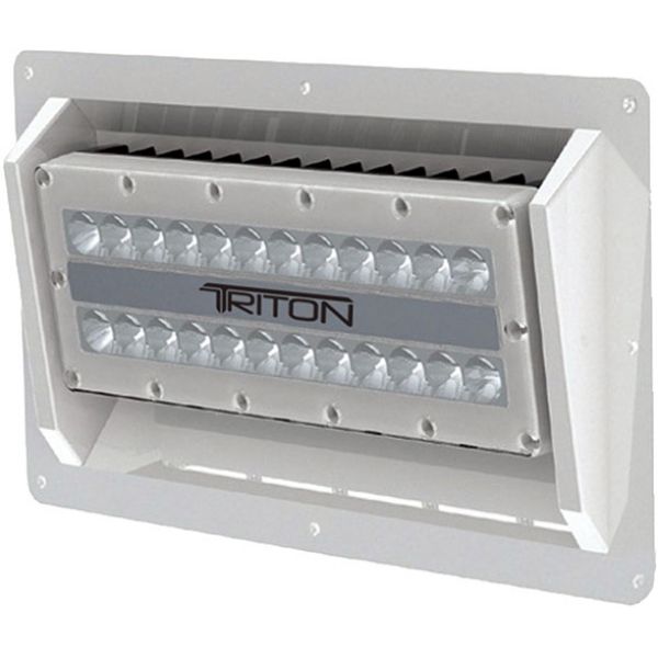 Lumitec 101153 Triton High Power Flood Light - Semi-Recessed Mount