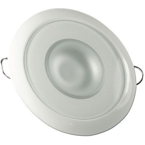 Lumitec 113120 Mirage Interior Down Light - 4-Color - White Bezel