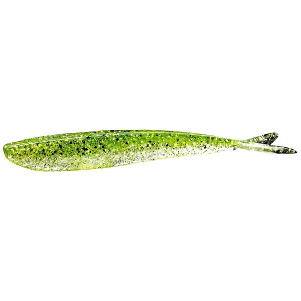 Lunker City 4 in. Fin-S Lure - 59 Chartreuse Ice