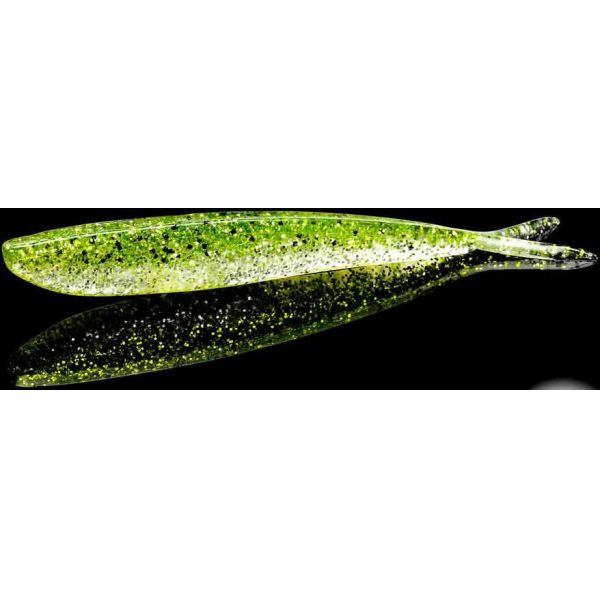 Lunker City 5 in. Fin-S Lure - 59 Chartreuse Ice