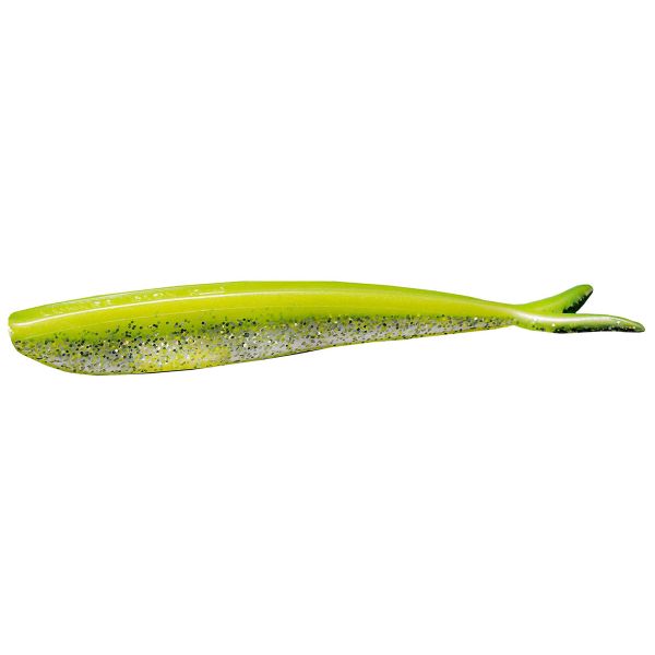 Lunker City 5 in. Fin-S Lure - 86 Chartreuse Silk Ice