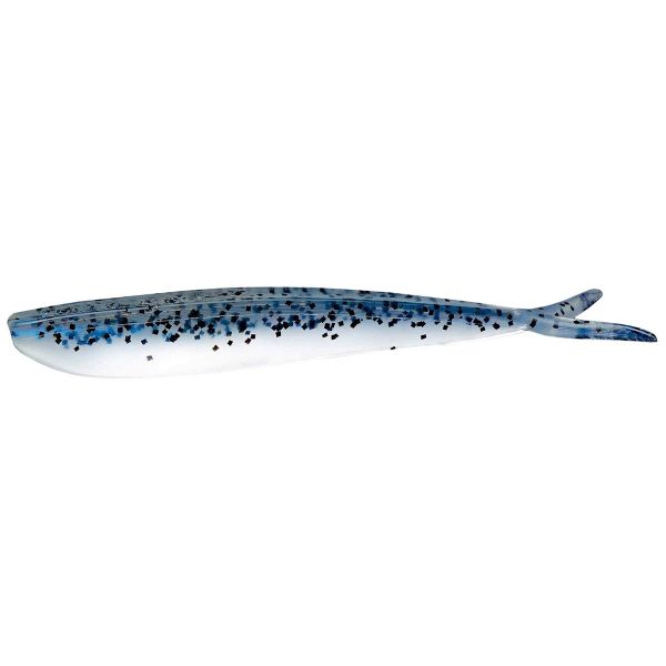 Lunker City 4 in Fin-S Lures 101 Salt & Pepper Blue Phantom