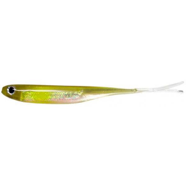 Lunkerhunt LHPB403 Bento 4.5 in. Soft Bait - Emerald Shiner