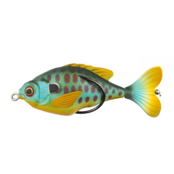 Lunkerhunt SUNPPRF03 Sunfish Prop Fish Lure - Pumpkin Seed