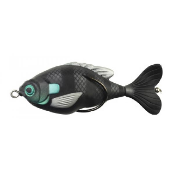 Lunkerhunt SUNPRF05 Sunfish Prop Fish Lure - Stealth