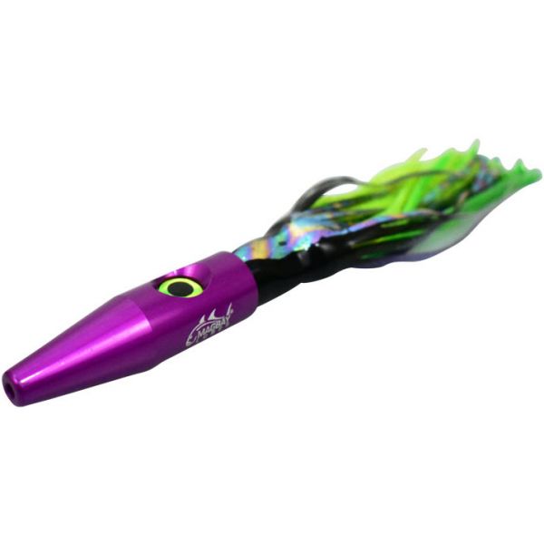 MagBay Lures Plomerito Trolling Lure - Purple Green/Purple Head