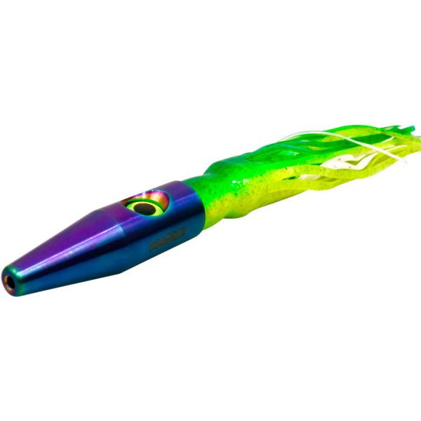 MagBay Lures Plomerito Trolling Lure - Mean Green/Iridescent Head