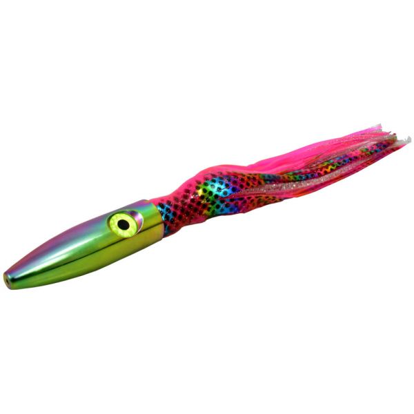 MagBay Lures Plomero Trolling Lure - Pink/Iridescent Head