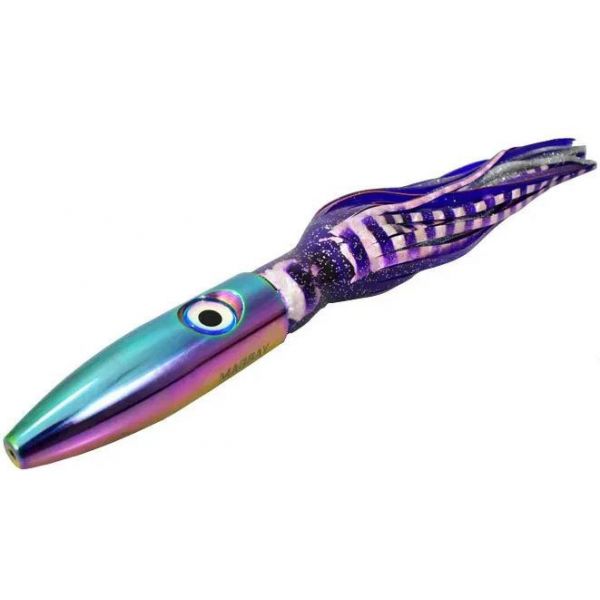 MagBay Lures Plomero Trolling Lure - Purple/Iridescent Head