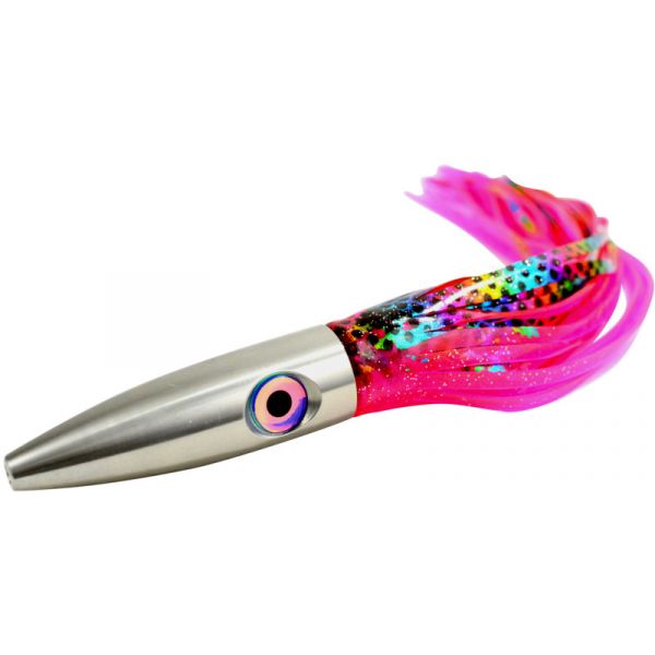 MagBay Lures Plomero Trolling Lure - Pink/Chrome Head