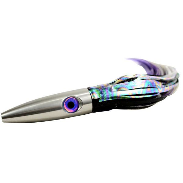 MagBay Lures Plomero Trolling Lure - Purple/Chrome Head