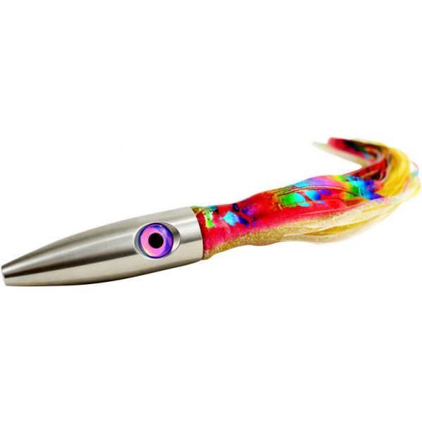 MagBay Lures Plomero Trolling Lure - Red/Chrome Head