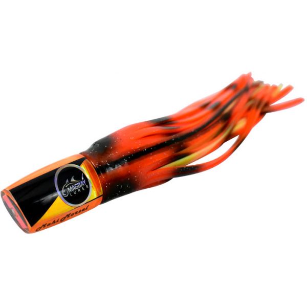 MagBay Lures Mahi Morsel Trolling Lure - Orange Black