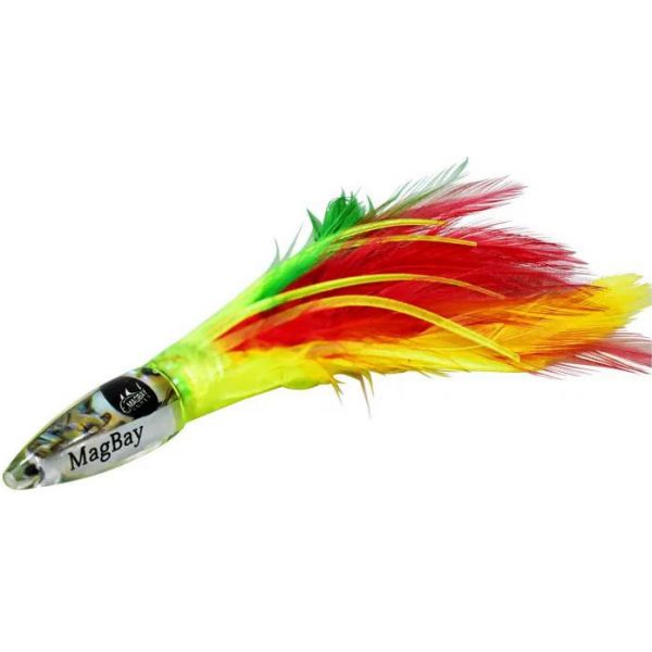 MagBay Lures Ultimate Tuna Feather Trolling Lure - Mexican Flag