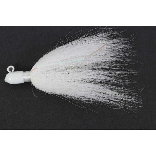 MagicTail Bullet Head Bucktail - 4oz - White