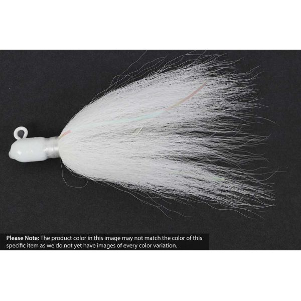 MagicTail Bullet Head Bucktail - 4oz - Black/Purple