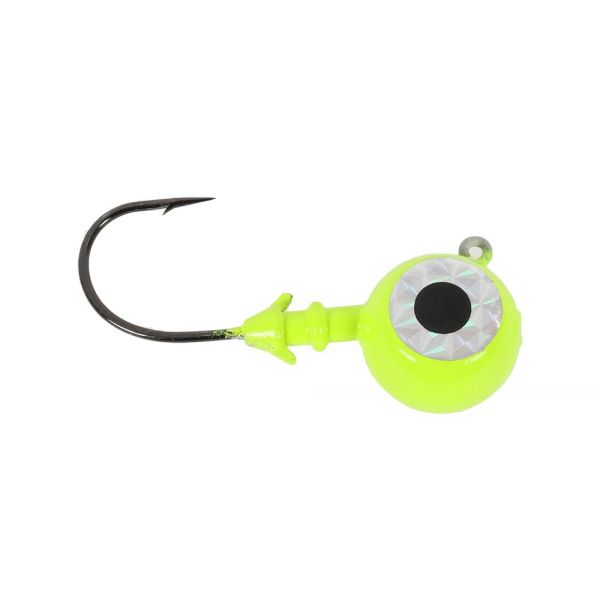 MagicTail Bigeye Jigheads - 1/2oz - Chartreuse