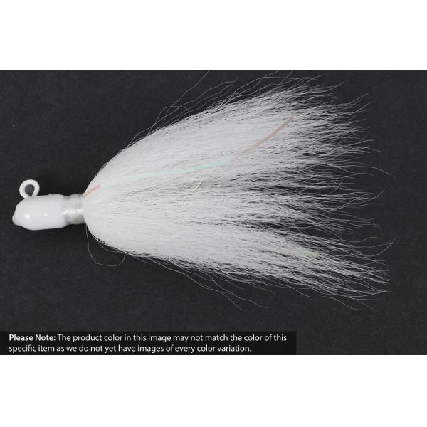 MagicTail Bullet Head Bucktail 2oz - Black/Wine