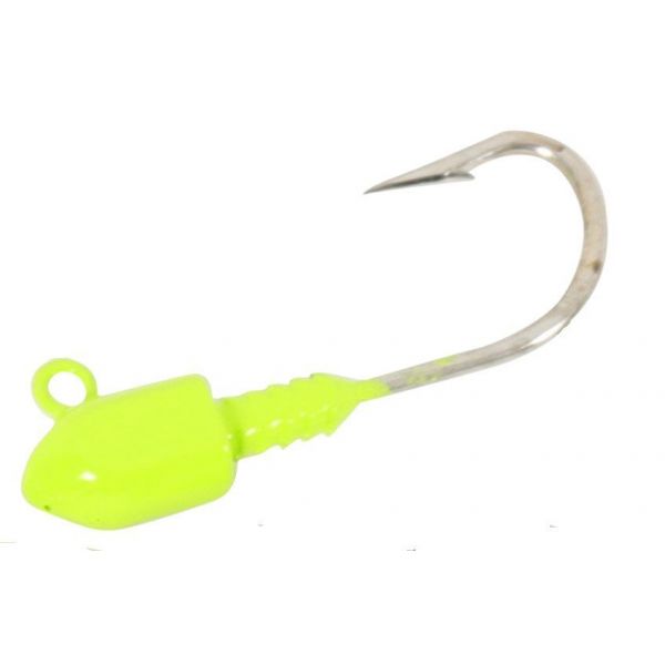 MagicTail Kill Shot Jig Head - 1/2oz - Chartreuse