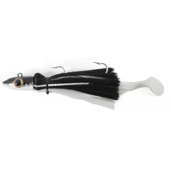 MagicTail Bullethead Mojo Lure - 10oz - Black White