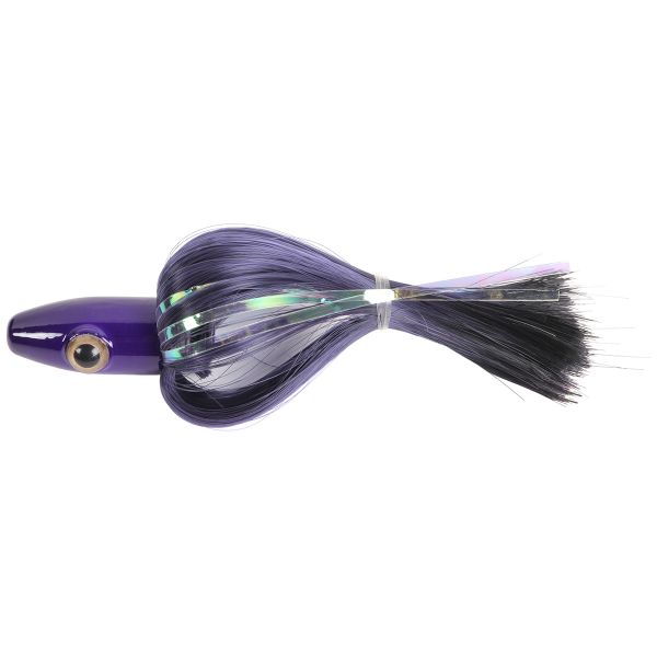 MagicTail Hoo Magic Trolling Head - 1oz - Black Purple