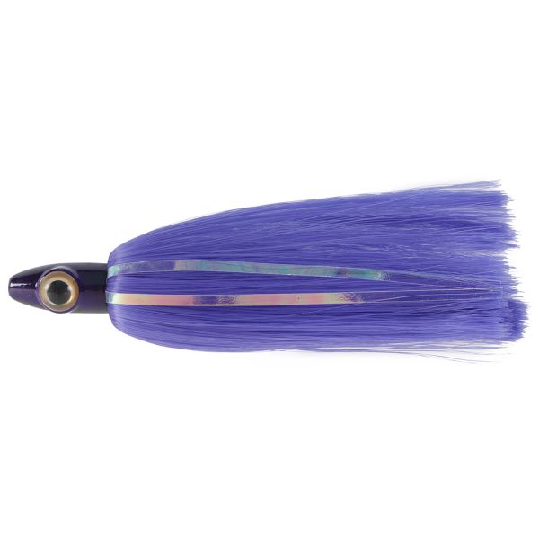 MagicTail Hoo Magic Trolling Head - 2oz - Black/Purple Crystal