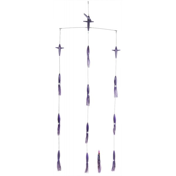 Magictail 24 in. Rigged Side Tracker Bar - Blurple