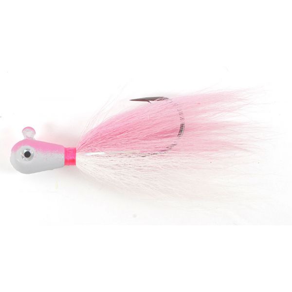 Magic Tail Tear Drop Bucktail - 1.5oz - Pink/White