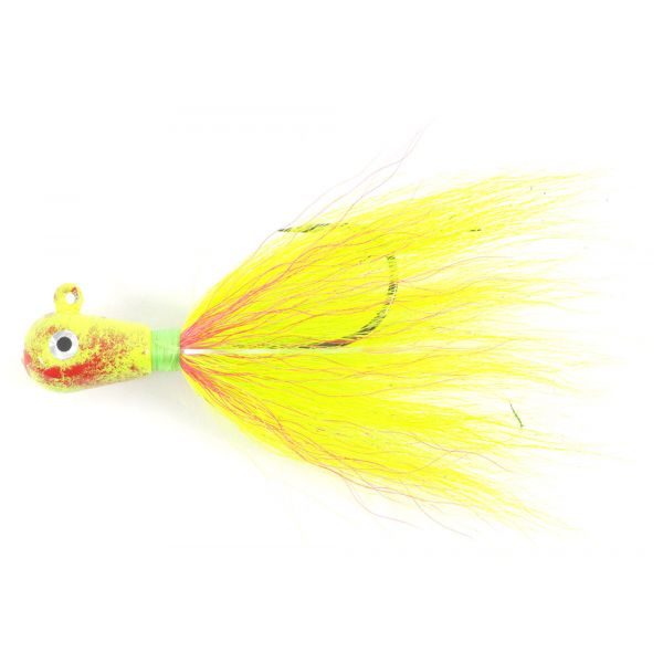 Magic Tail Tear Drop Bucktail - 1.5oz - Nuclear Chicken