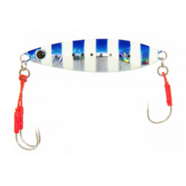 Major Craft Jigpara Slow Pitch Jig - 2.12 oz. - Zebra Iwashi