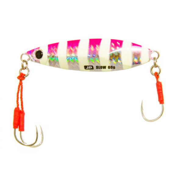 Major Craft Jigpara Slow Pitch Jig - 2.12 oz. - Zebra Pink