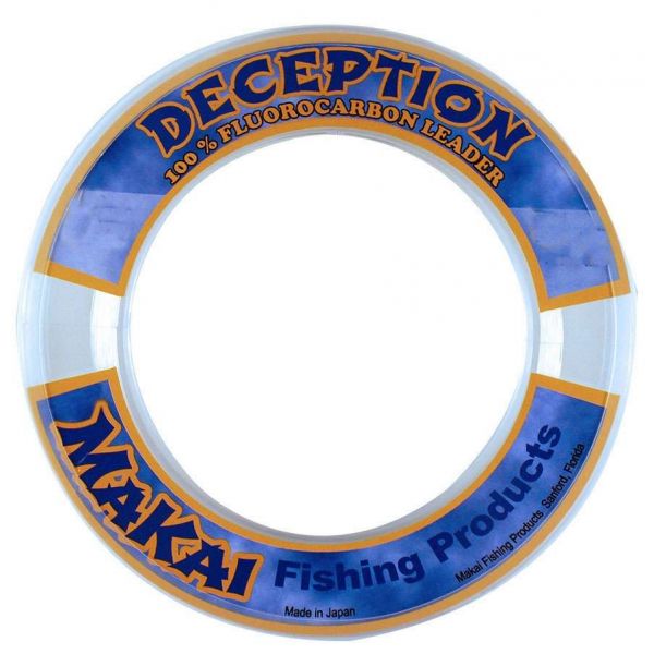 Makai Deception Fluorocarbon Leader 50yds 20lb Test - Clear