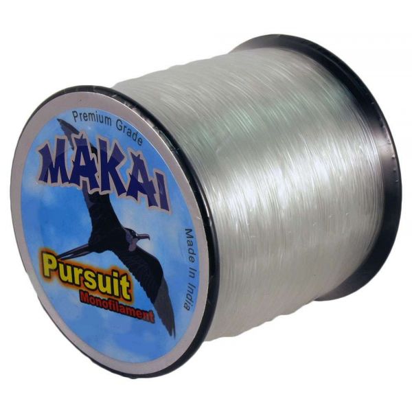 Makai Pursuit Monofilament Line 1/4lb Spool - Clear 8/0.28mm/1600yds