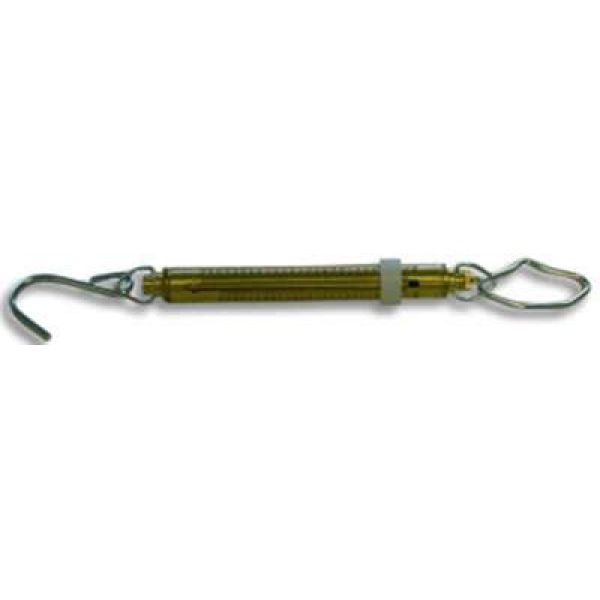 Manley 2012 Brass Fishing Scale with Tell-Tale Ring 50 lb.