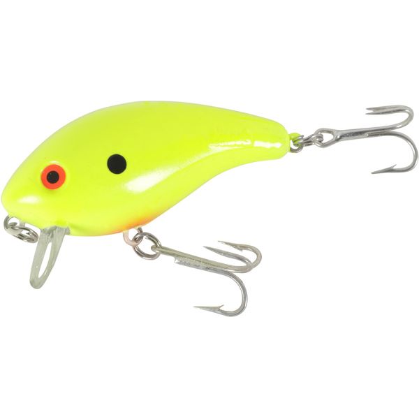 Manns Tidewater Mid 1-Minus Croaker Wake Bait Chartreuse