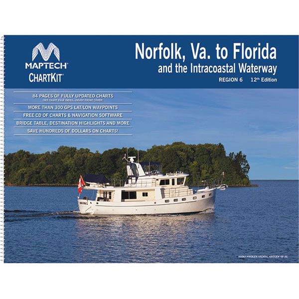 Maptech ChartKit: Norfolk - Florida & Intracoastal Waterway, 12th Ed.