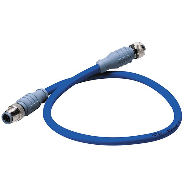 Maretron DM-DB1-DF-00.5 Mid Double-Ended Cordset 0.5 Meter Blue