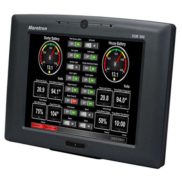 Maretron DSM800 Vessel Monitoring and Control Indoor Display