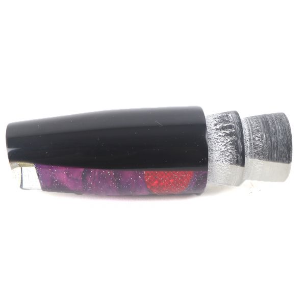 Marlin Magic Small Plunger Trolling Head - Black/Purple Shell