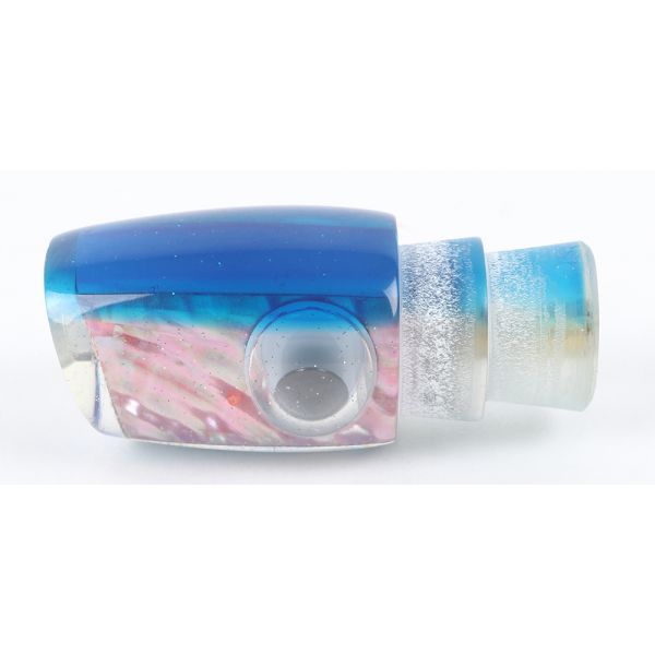 Marlin Magic Ruckus Trolling Head - Blue/Pink Shell