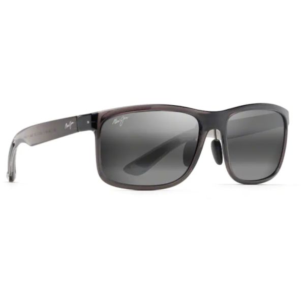 Maui Jim Huelo Sunglasses - Black Gloss/Neutral Grey