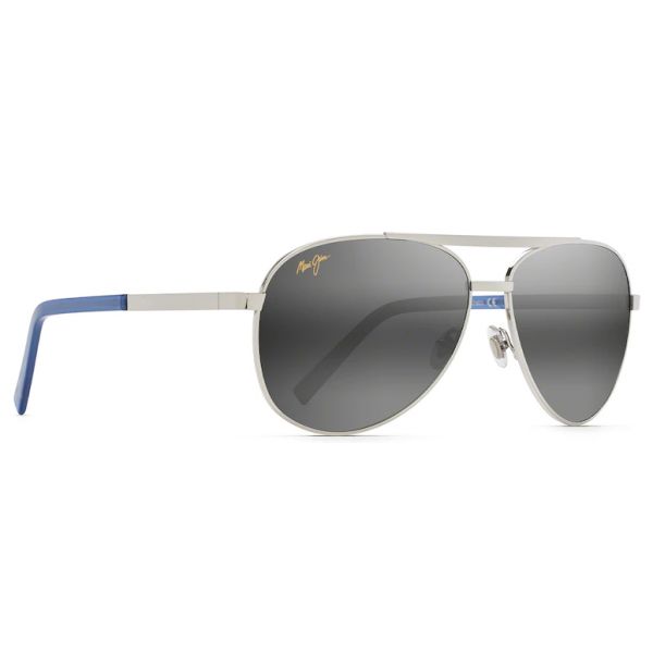 Maui Jim Seacliff Sunglasses - Silver/Neutral Grey