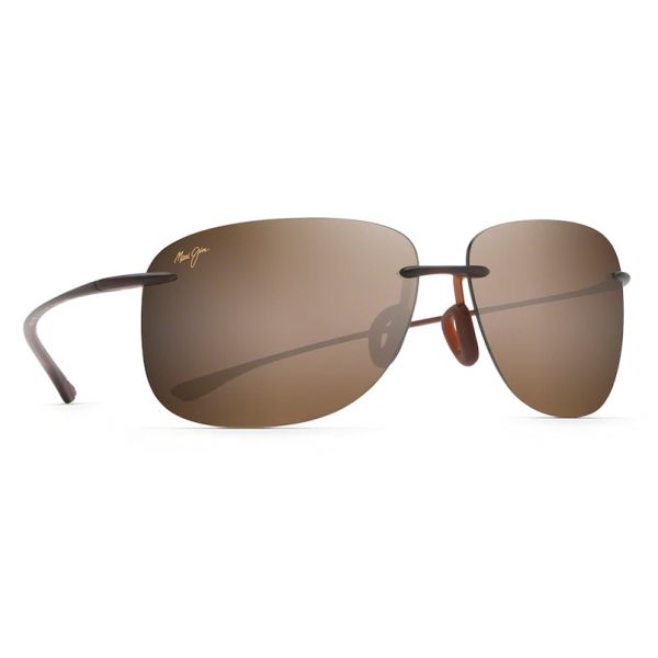 Maui Jim Hikina Sunglasses - Matte Rootbeer Frame/HCL Bronze Lens