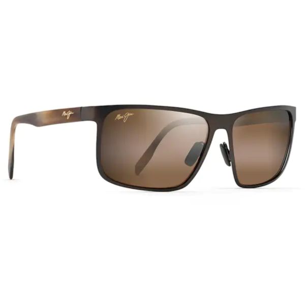 Maui Jim Wana Sunglasses - Brushed Chocolate Frame/HCL Bronze Frame