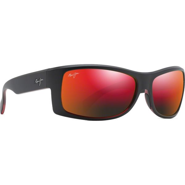 Maui Jim Equator Sunglasses - Matte Black/Hawaii Lava