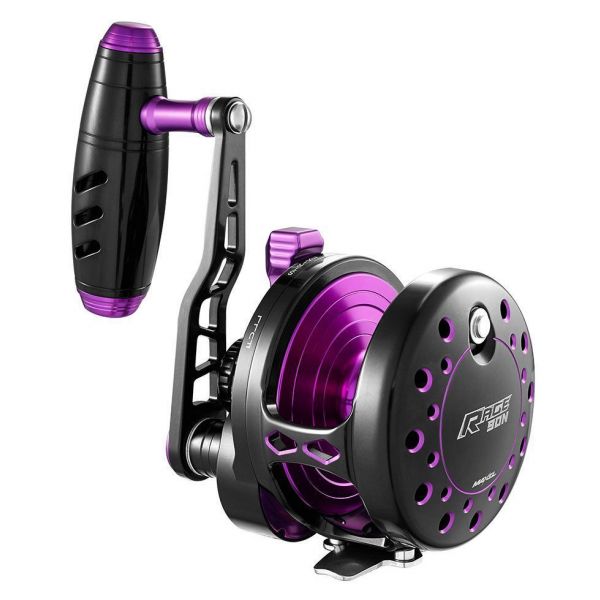 Maxel RAGE25H-PBK Rage Lever Drag Reel