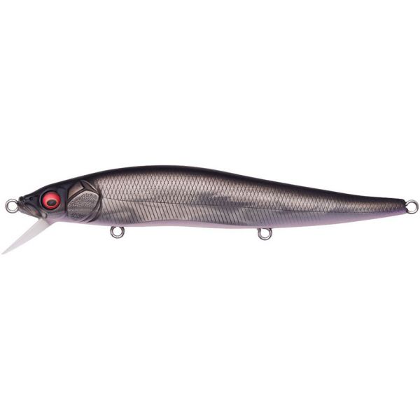 Megabass Vision 110 Jerkbait - Mat Deadly Black